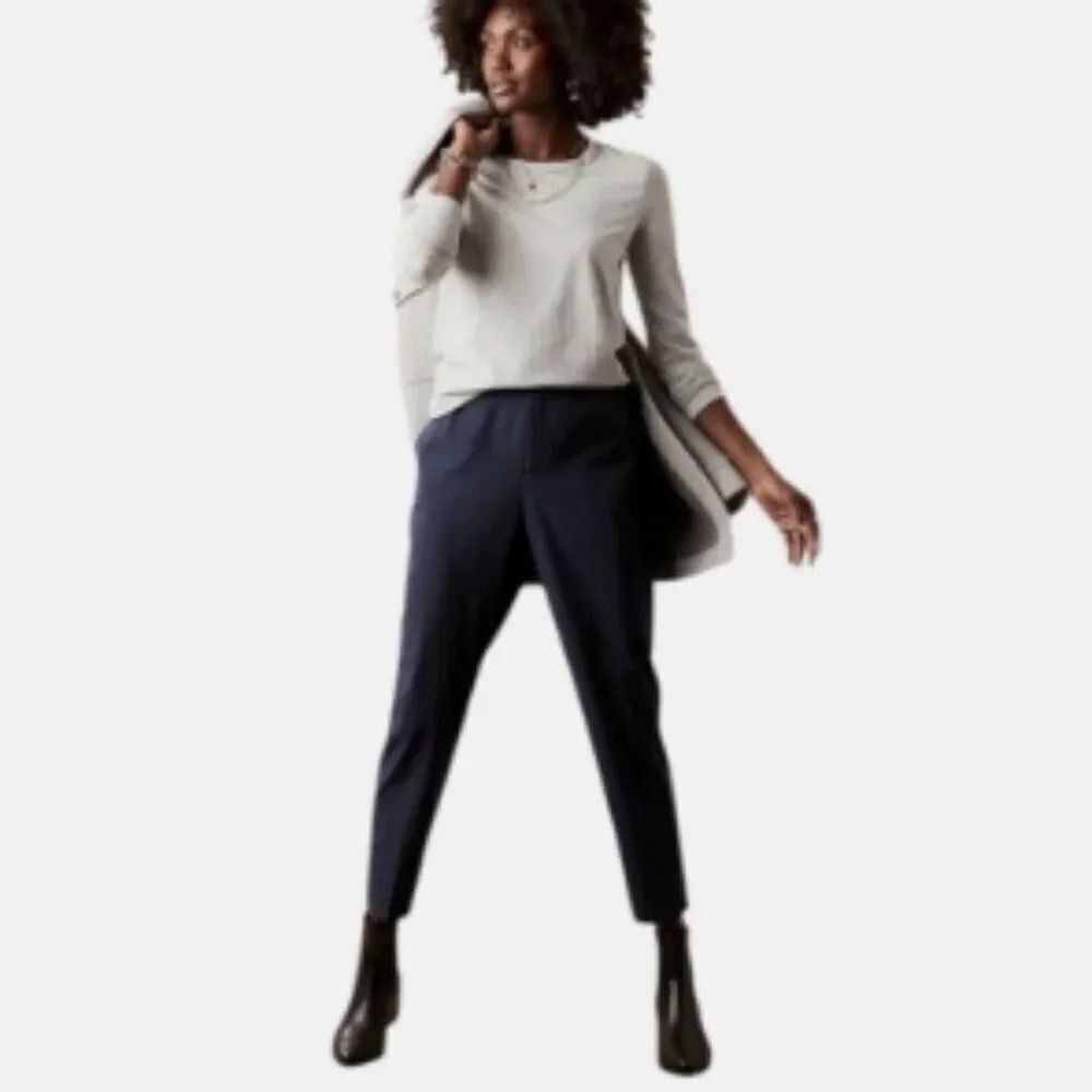 Banana Republic Airstretch Black Pants in Size XS